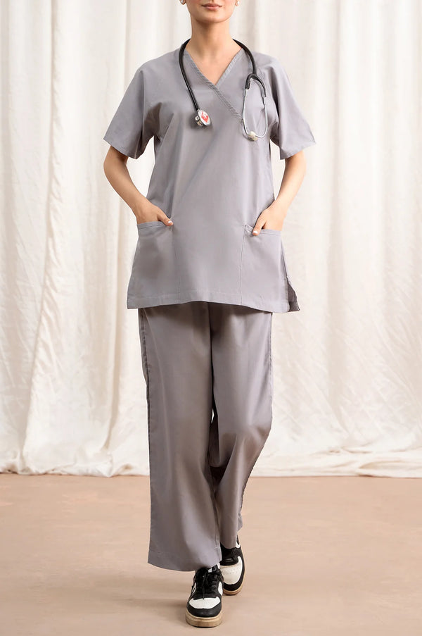 LIGHT GREY SCRUB